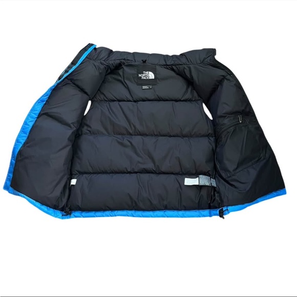 The North Face Men’s 1996 Retro Nuptse 700 Down Vest Super Sonic Blue NWT Small - Picture 10 of 13